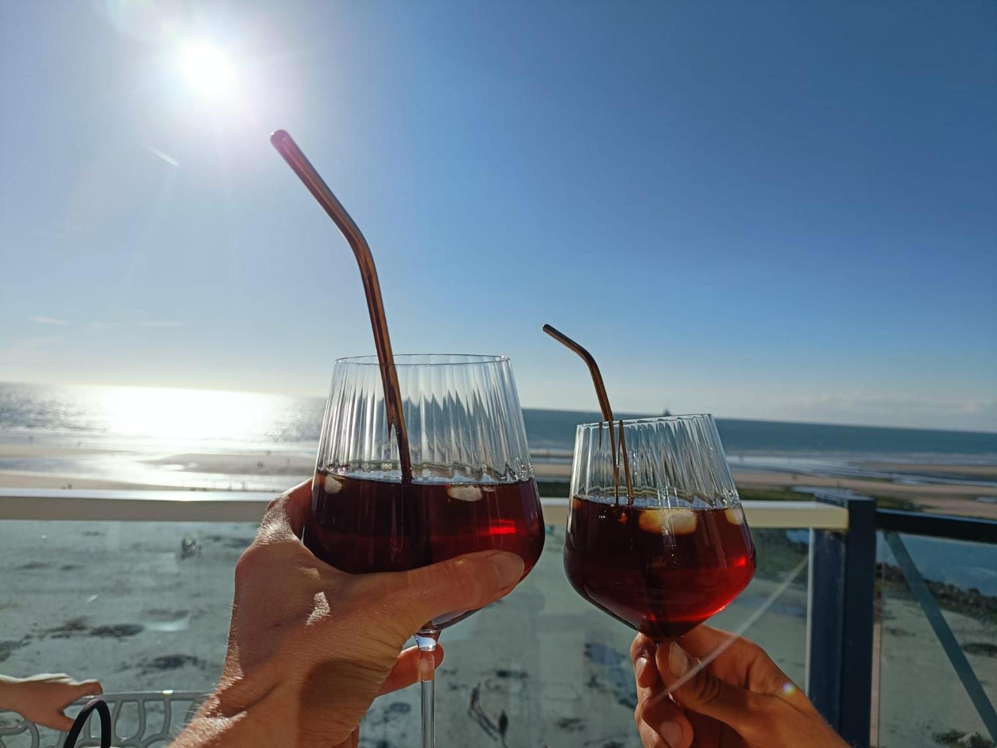 La Terrasse Du Grand Bleu A Wimereux Exterior foto